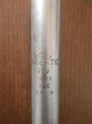 Tija sillín bicicleta