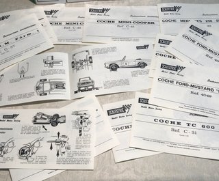 Cajas Scalextric Exin Repro