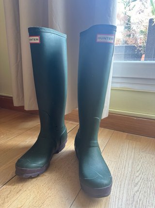 Botas Hunter Verdes Mujer
