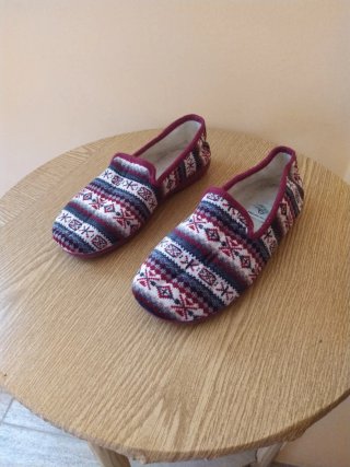 Zapatillas nórdicas mujer multicolor