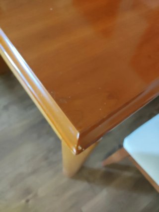 Mesa comedor extensible madera
