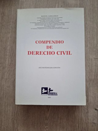 Compendio de derecho civil