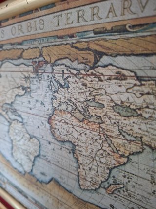 Cuadro Mapa Orbis Terrarum