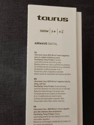 Taurus Airwave Digital 4-en-1 Hair Styler