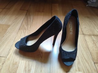 Zapatos de tacón Marypaz negros talla 37