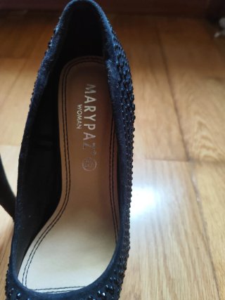 Zapatos de tacón Marypaz negros talla 37