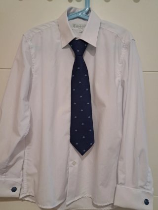 Traje de Comunión Azul Talla 10 años