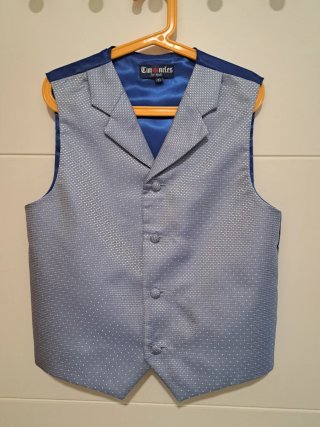 Traje de Comunión Azul Talla 10 años