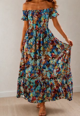 VESTIDO NUEVO PALABRA DE HONOR TALLA UNICA