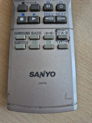 Mando a distancia Sanyo JXPTA