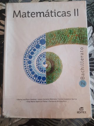 Matemáticas II 2° Bachillerato