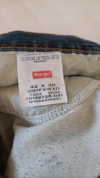 Pantalón vaquero Wrangler hombre azul