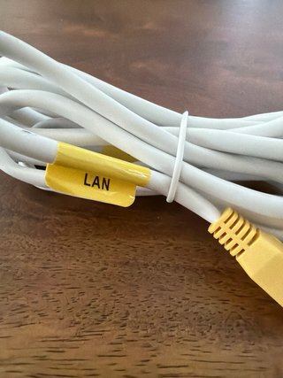 Cable de Red Ethernet RJ45 Blanco 2M NUEVO