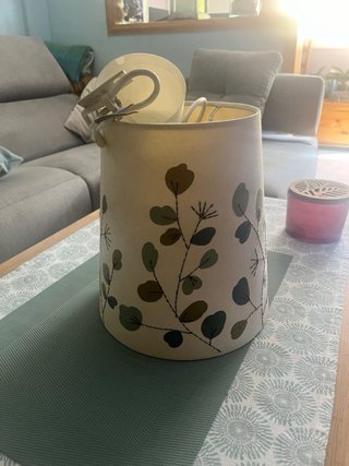 Lámpara de techo Ikea tela