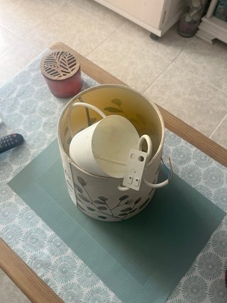 Lámpara de techo Ikea tela