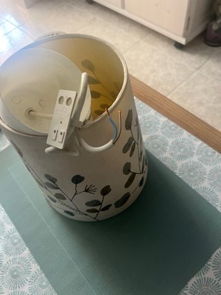 Lámpara de techo Ikea tela
