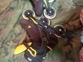 Rollerblade Negro y Amarillo