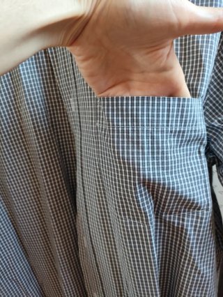 Camisa de cuadros DOC gris y blanca