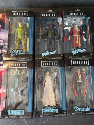 Pack 6 Figuras Jada Toys Universal Monsters