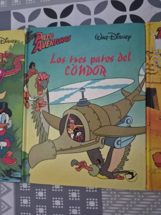 Libros antiguos de disney patoaventuras