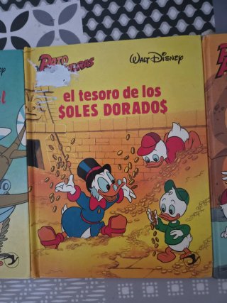 Libros antiguos de disney patoaventuras