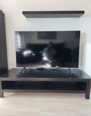 Mesa TV y balda Ikea