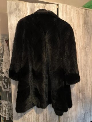 Chaquetón Argen Piel Negro Talla 44