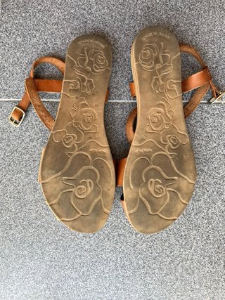 Sandalias Coqui niña marrón