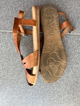 Sandalias Coqui niña marrón