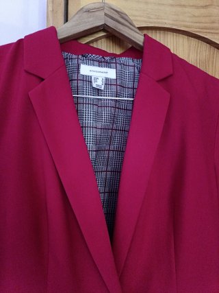 Chaqueta roja talla 42