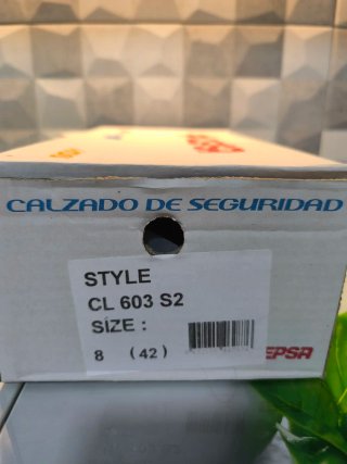 Calzado de seguridad CEPSA negro