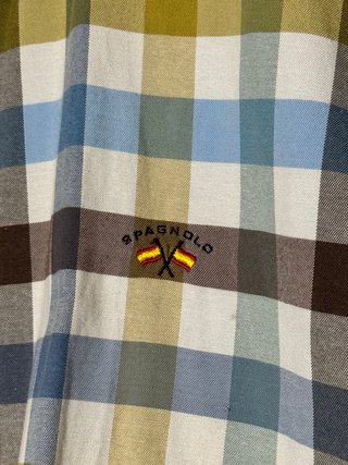Camisa Spagnolo cuadros de hombre