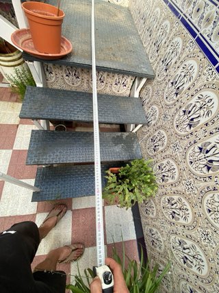 Regalo Escalera metálica exterior