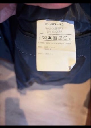 Traje negro hombre poco uso
