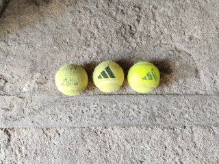 3 Pelotas de pádel Adidas