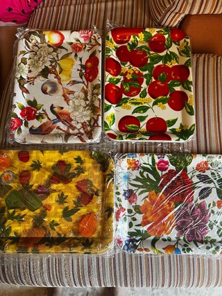 Set de cocina mantel y moldes