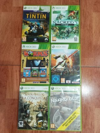 Juegos PS2 y Xbox 360: Varios Títulos