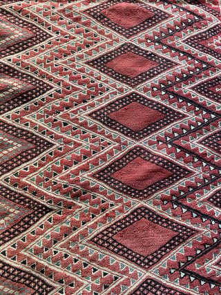 Tappeto Persiano Fatto a Mano 210x125 antico