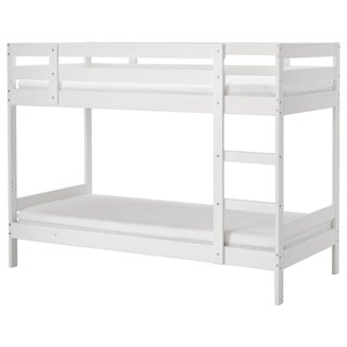Letto a castello in legno bianco Ikea 'Da ritirare'