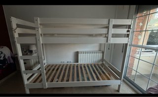 Letto a castello in legno bianco Ikea 'Da ritirare'