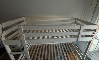 Letto a castello in legno bianco Ikea 'Da ritirare'