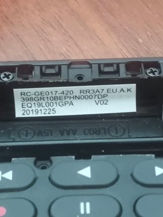 Mando Philips con Teclado