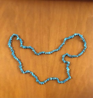 Collana Pietra Naturale ( forse Turchese)