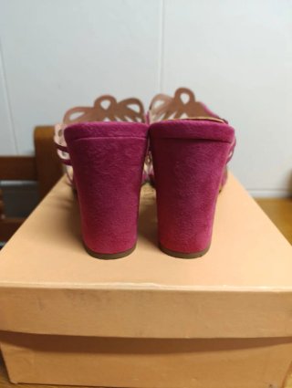 Sandalias Menbur Fucsia Talla 38