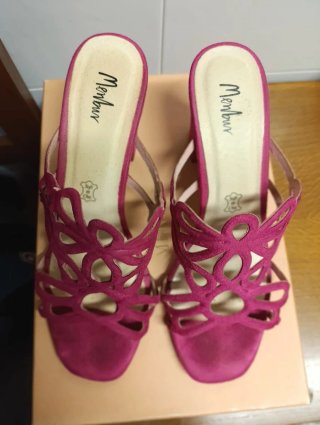 Sandalias Menbur Fucsia Talla 38