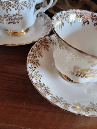 Tazza da tè Happy Birthday Royal Albert