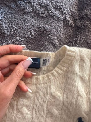 Jersey Ralph Lauren punto trenzado mujer