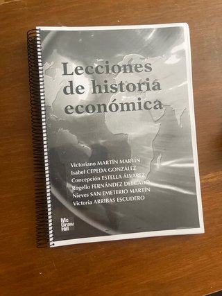 EBOOK LECCIONES DE HISTORIA ECONOMICA -impreso