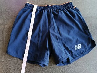 Pantalones cortos New Balance running azul