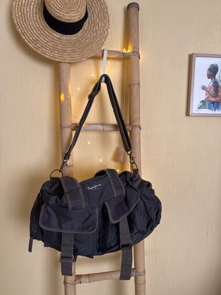 Mochila de viaje Pepe Jeans gris